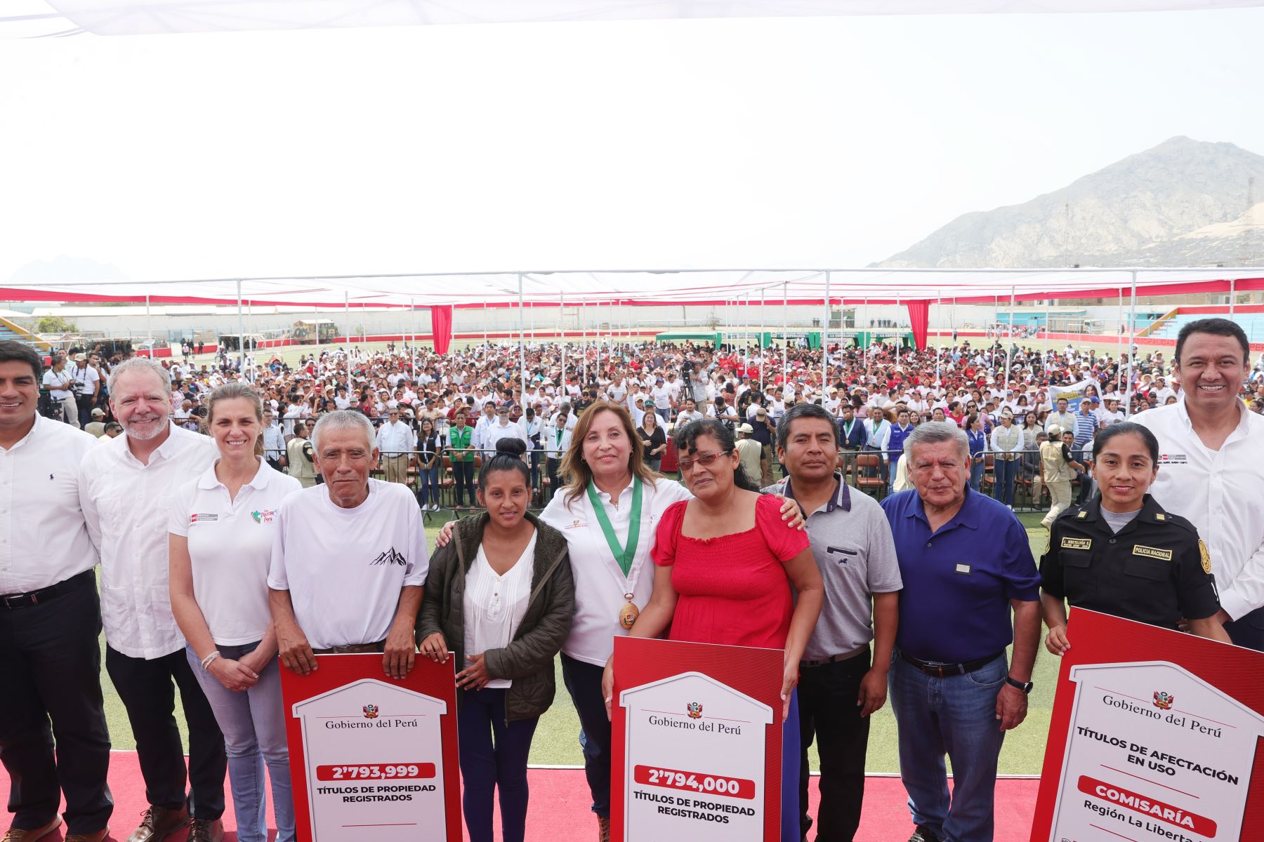 La Libertad: entregan más de 5,800 títulos de propiedad para 20,000 pobladores 