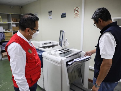 Onpe imprime primera parte de actas-padrón para las elecciones internas