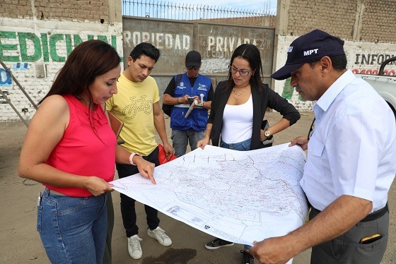 Verifican límites territoriales del distrito de Trujillo  