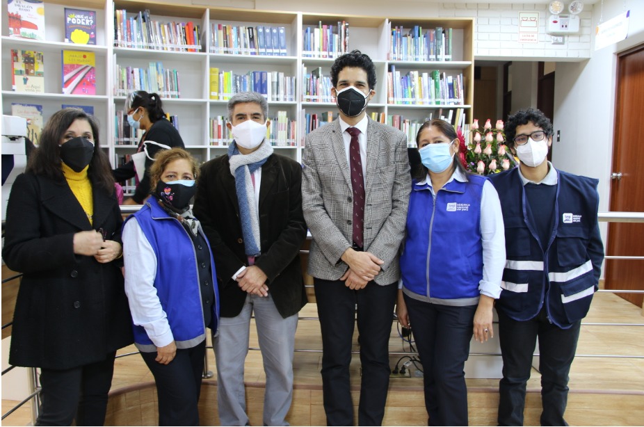 Biblioteca Nacional presenta renovada estación “Martha Fernández de López” del Rímac  