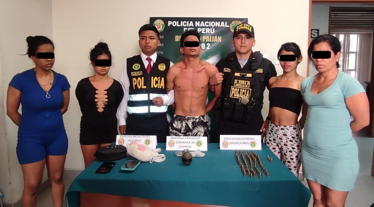 PNP captura a presunto integrante de "El tren de Aragua" en Paiján