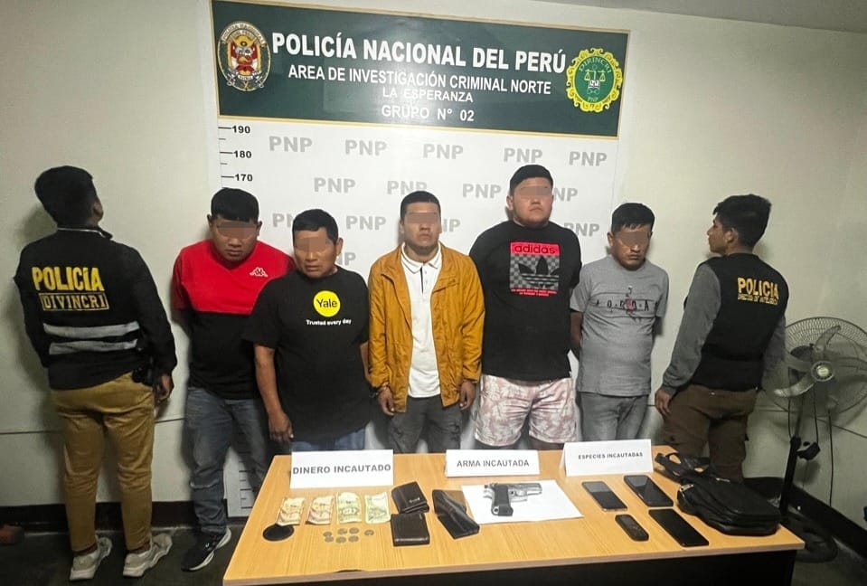 La Policía desarticuló banda criminal “los peyoyos de La Libertad"