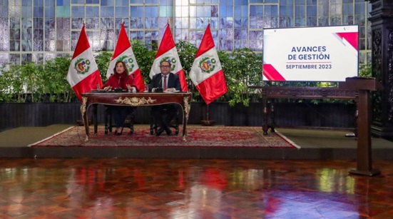 Presidenta Boluarte: somos y seremos firmes en la lucha contra el narcoterrorismo en el país