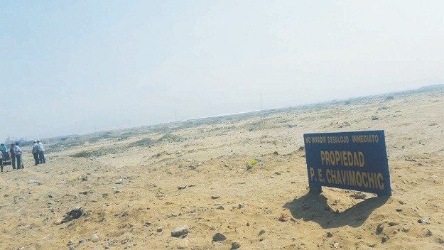 Chavimochic alerta a comunidad a no dejarse sorprender por invasores  