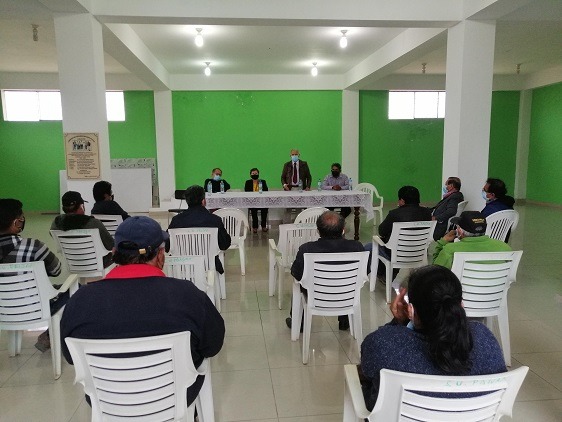 Funcionarios de Chavimochic se reúnen con usuarios de Chicama para mitigar escasez de agua