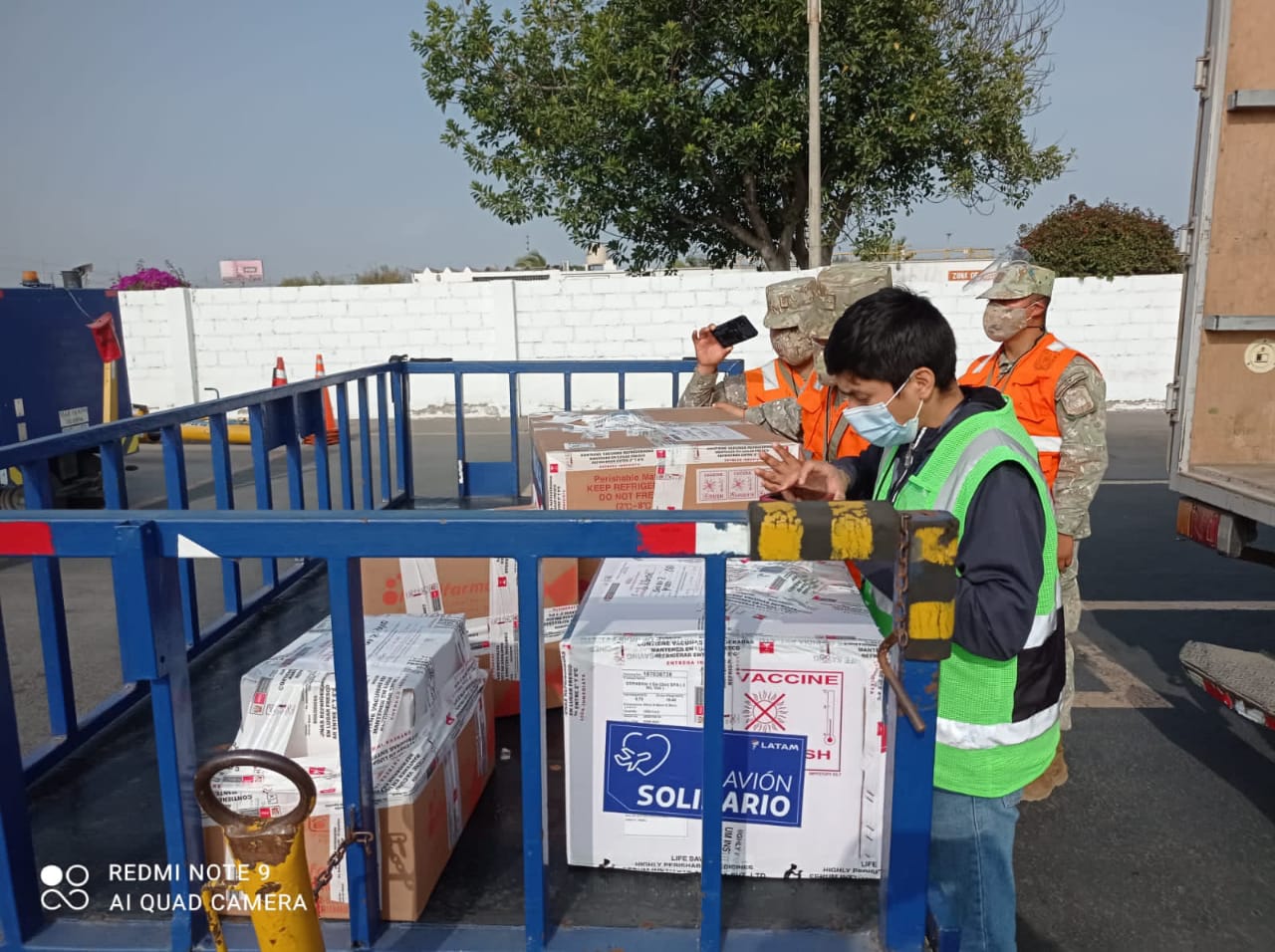 Anuncian llegada de más de mil vacunas contra la covid-19 a La Libertad