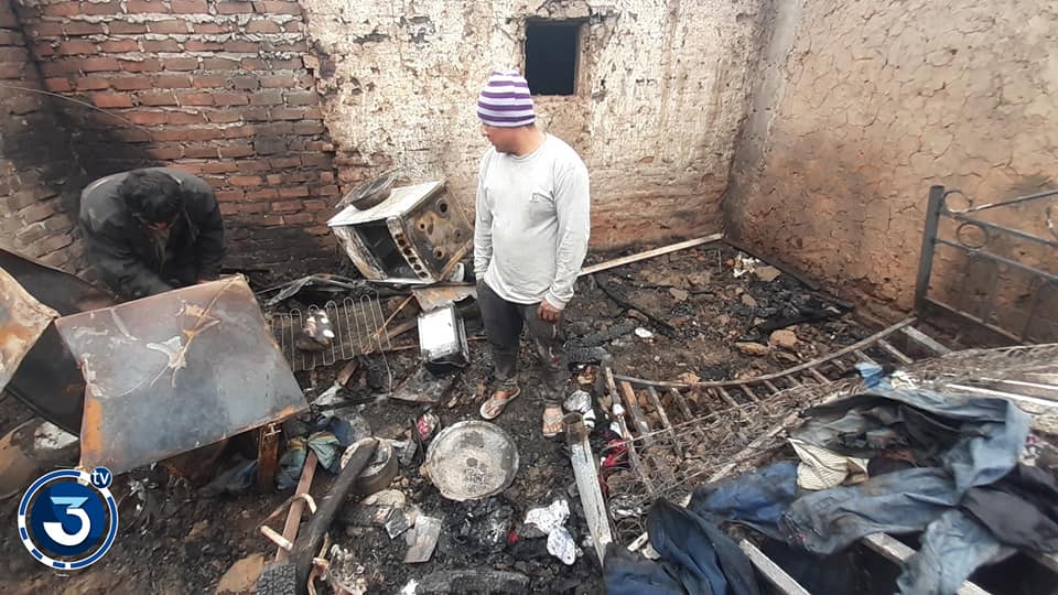 Familia lo pierde todo, luego de ataque extorsivo en Cartavio