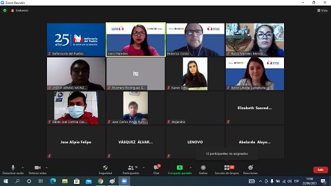 Defensoría sostiene reunión virtual con pobladores de Sánchez Carrión sobre problemas en la zona