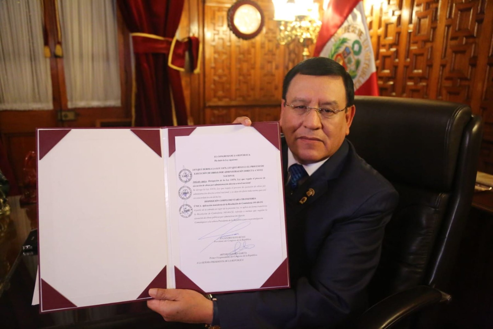 Alejandro Soto niega irregularidad en promulgación de modificación a Ley Forestal