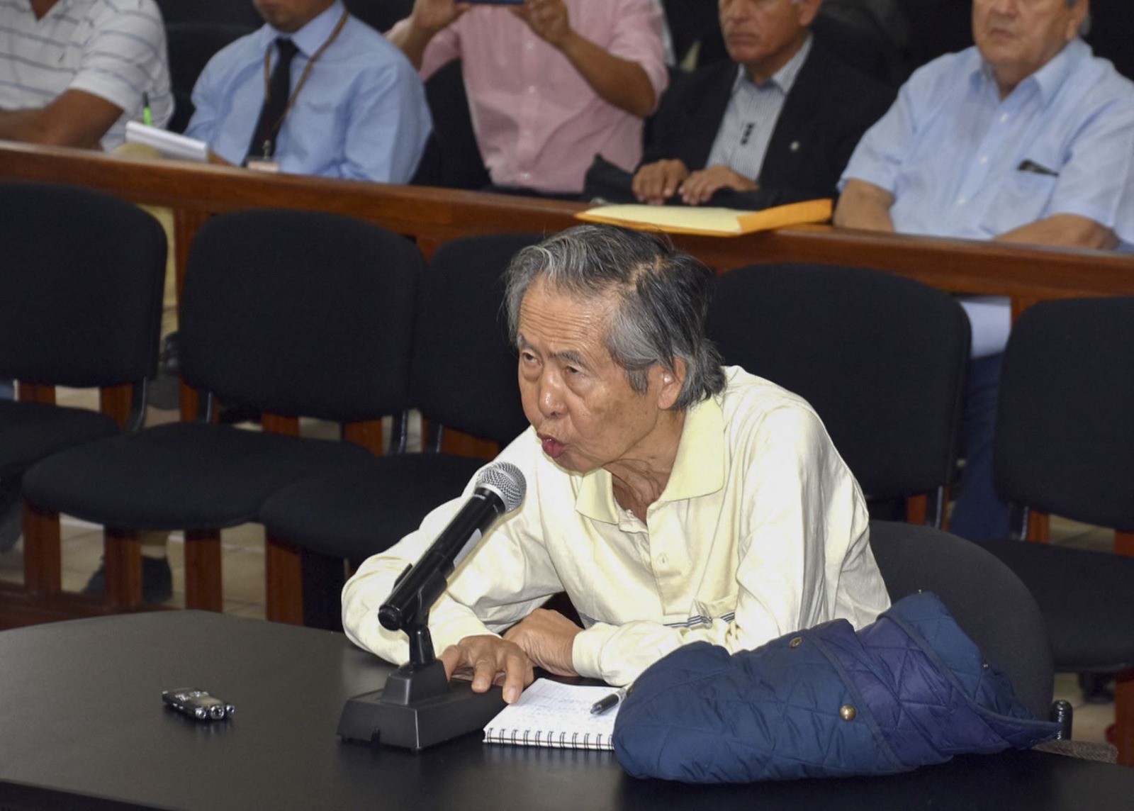 Poder Judicial declara improcedente pedido de exclusión de Alberto Fujimori de caso Pativilca