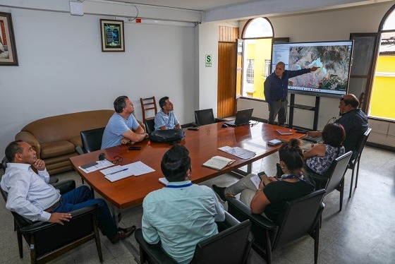 En reunión expusieron avances del estudio para drenaje de Trujillo