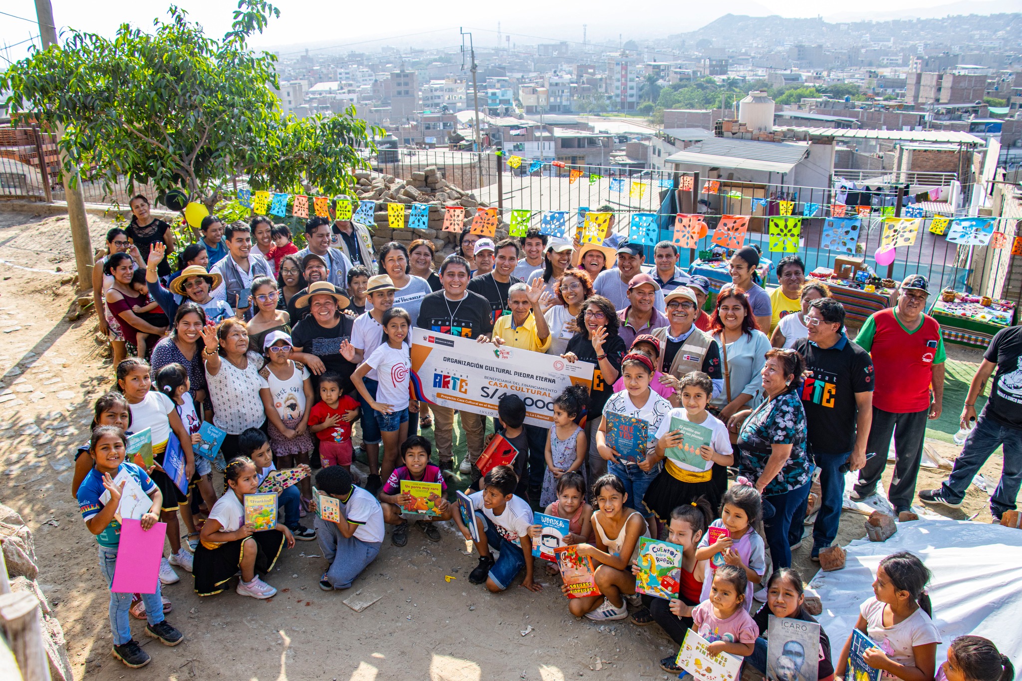  La Libertad: Ministerio de Cultura financia proyecto cultural “Piedra Nuestra” del Cerro Pesqueda.