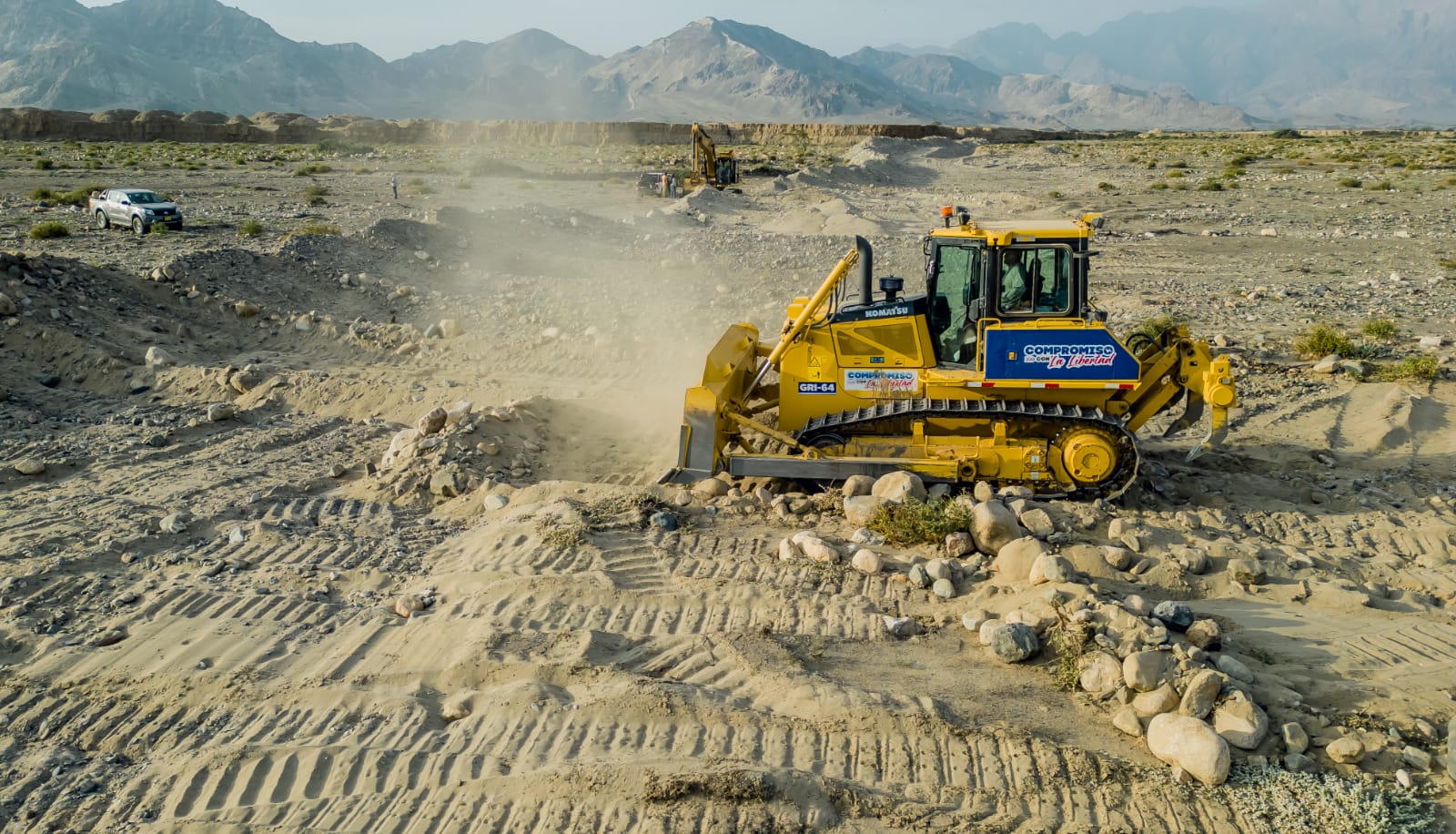  Remueven más de 20 mil m3 de tierra y reduce riesgos en la quebrada Cupiznique