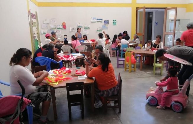 Trujillo: realizan taller de manualidades para  personas con habilidades diferentes