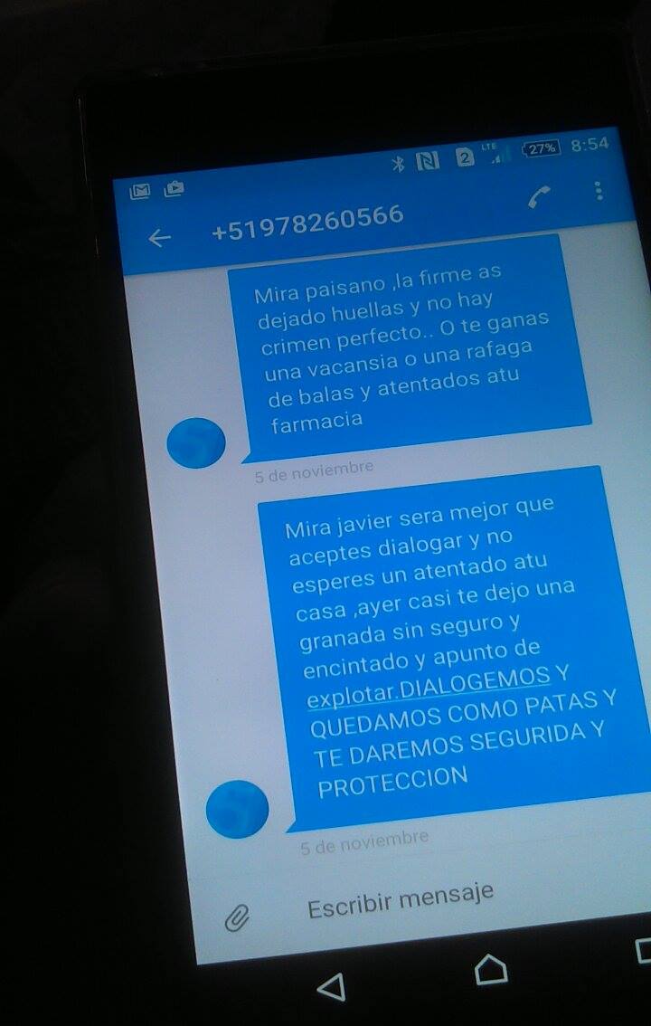 Extorsionadores amenazan con dejar sin alcalde a Laredo