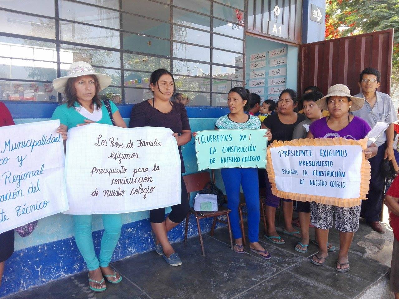 El Milagro: padres de familia piden reconstrucción de colegio Julio Gutierrez