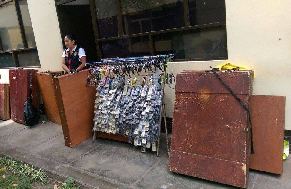 Incautan lentes de contrabando en avenida España