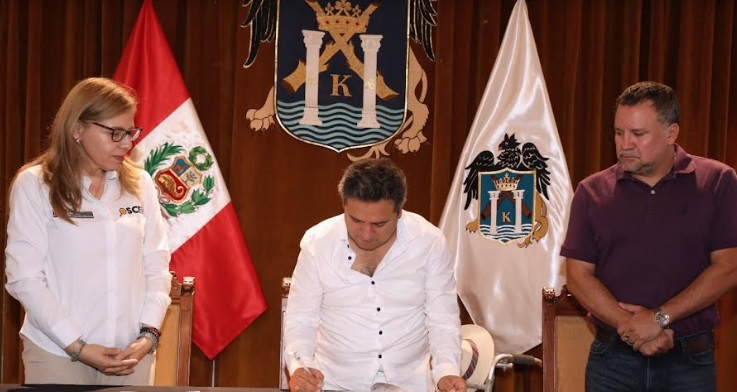 Municipio de Trujillo y Osce firman acuerdo de intención pro transparencia