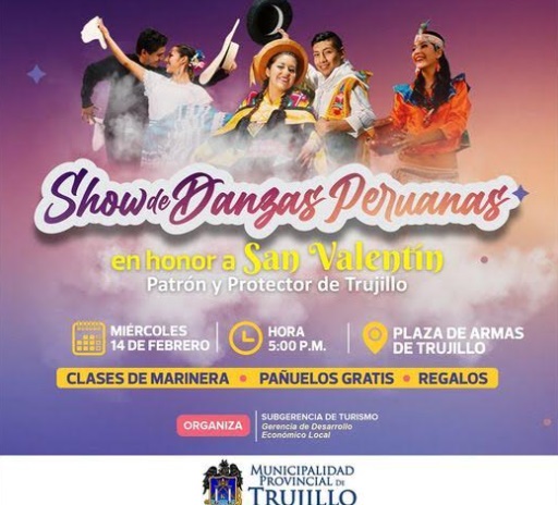 Trujillo: actividades por el 405° aniversario de la declaración de San Valentín como patrono de la ciudad