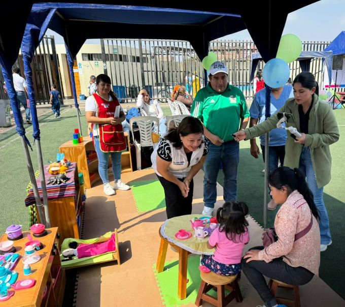 Trujillo: cientos de familias con niños menores de 36 meses de edad se beneficiaron con servicios integrales en Campaña Wawakuna  