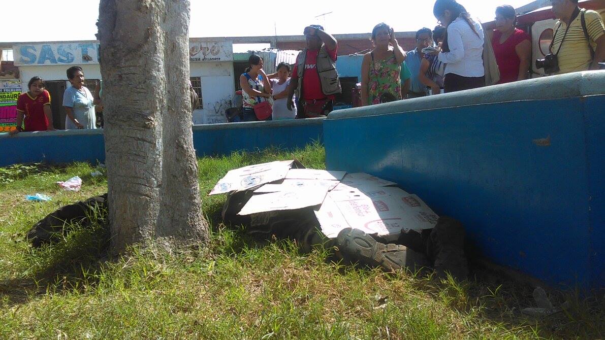 Laredo: vecinos hallaron el cuerpo sin vida de indigente en un parque