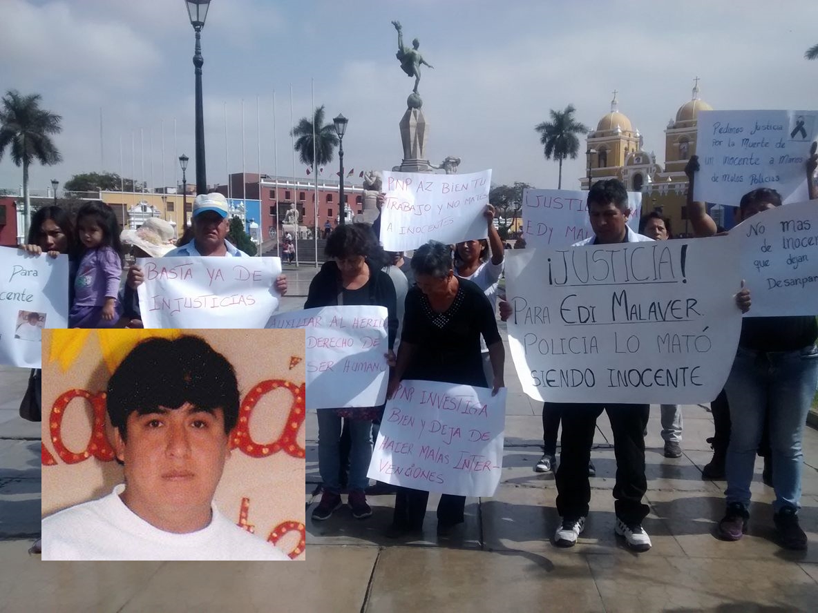 Trujillo: Denuncian a policías por la muerte de un mecánico 