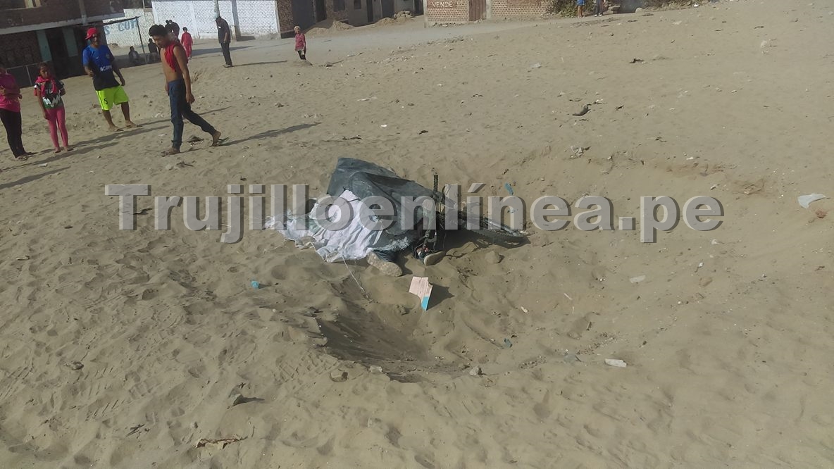 Joven ebrio muere al caer de su bicicleta en Alto Trujillo
