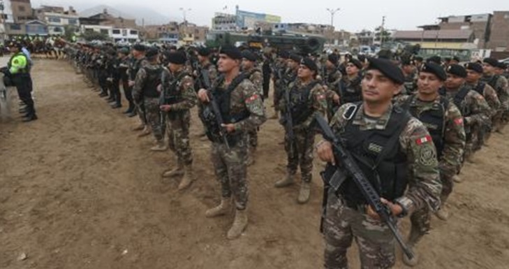 200 efectivos de la Dinoes permanecerán en la región La Libertad