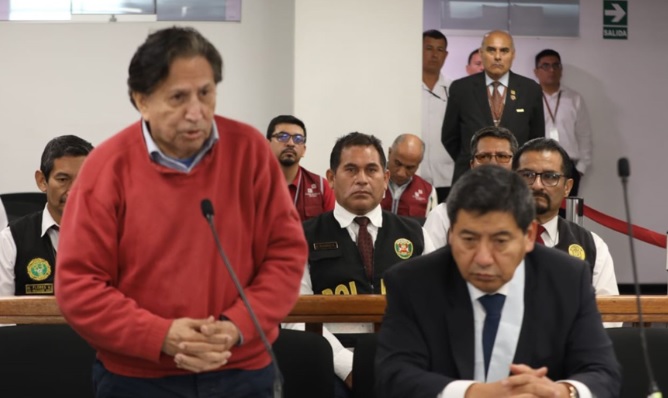 Continúa audiencia de control de requerimiento de Alejandro Toledo por caso Interoceánica