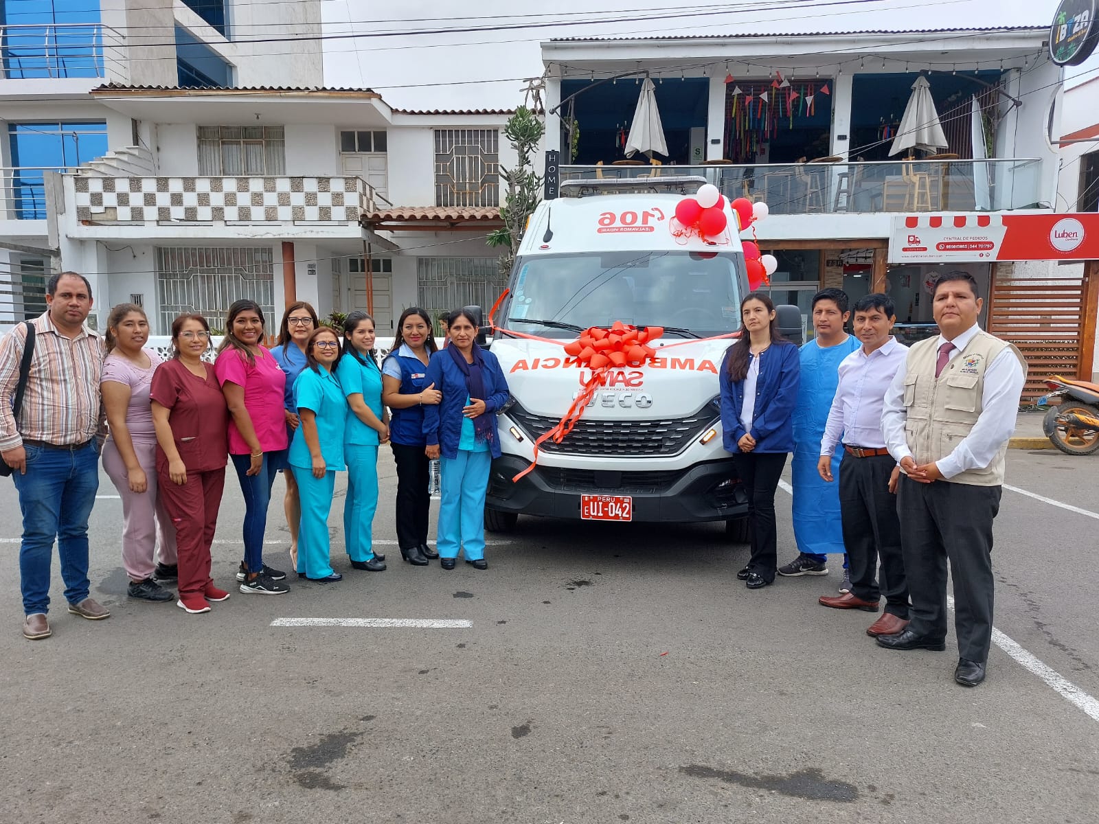 Implementan con nueva ambulancia la posta de salud de Huanchaco