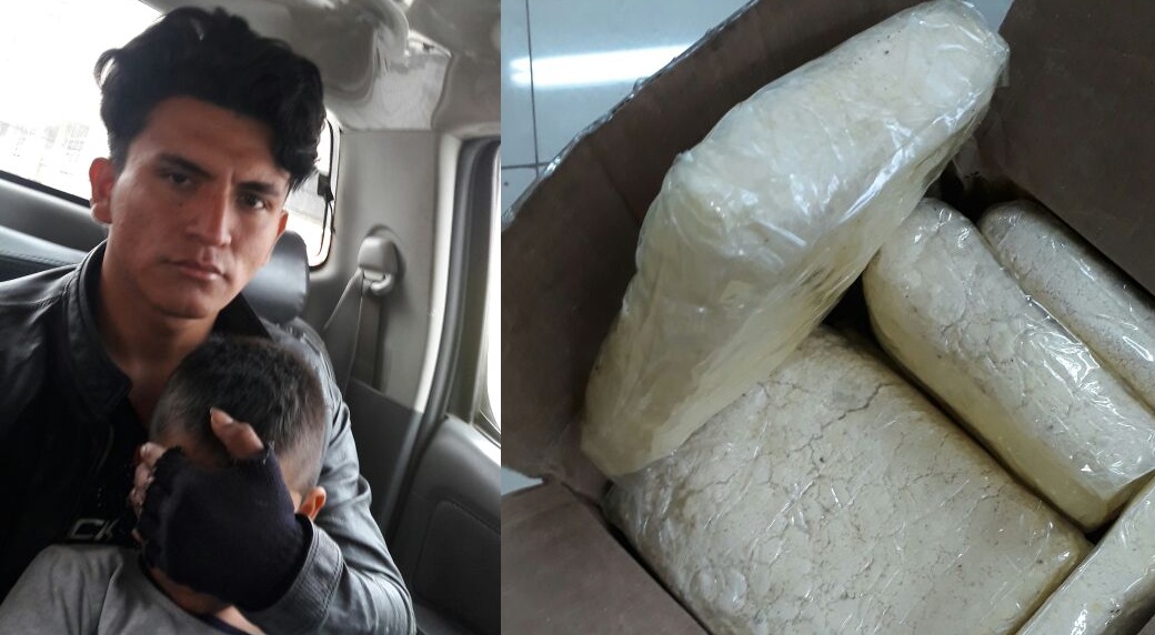 Trujillo: capturan a sujeto con doce kilos de pasta básica de cocaína en una mototaxi