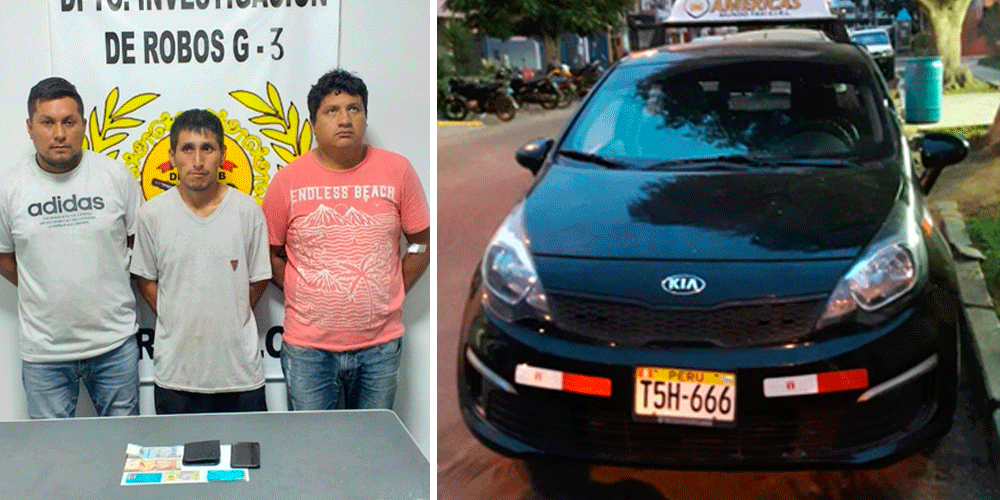 Trujillo: delincuentes secuestran a joven, le quitan sus cosas, pero policía los encuentra y frustra robo