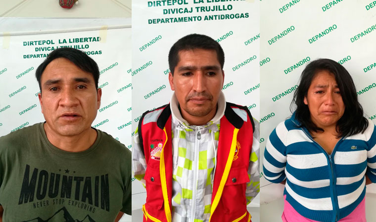 Huanchaco: decomisan 15 kilogramos de marihuana en interior de taxi
