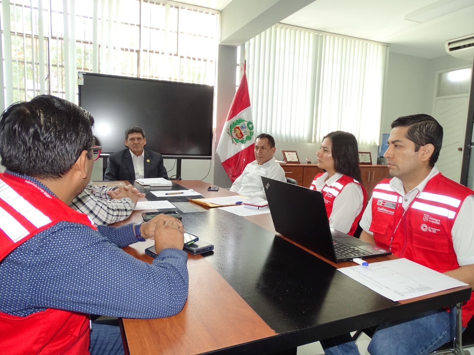 La Libertad: articulan acciones para garantizar servicio alimentario a estudiantes.