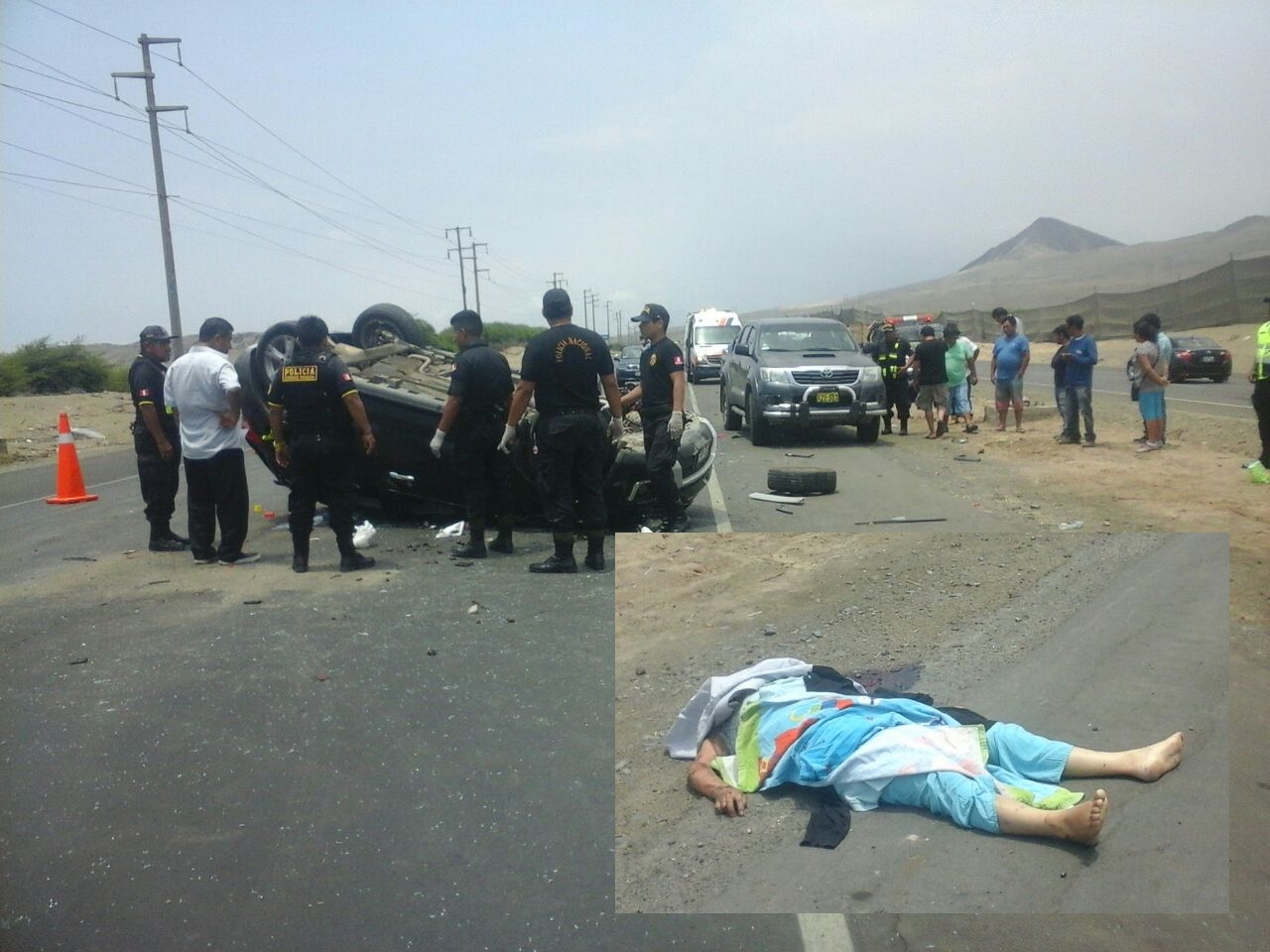  Alto Salaverry: Dos mujeres mueren en volcadura de camioneta