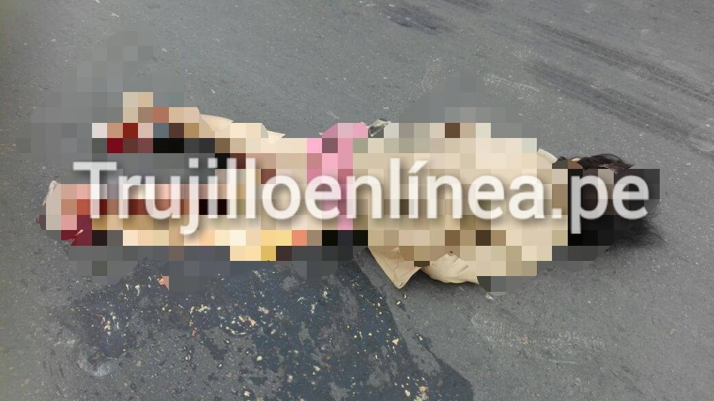 Víctor Larco: Anciana salva de morir al ser atropellada por tráiler