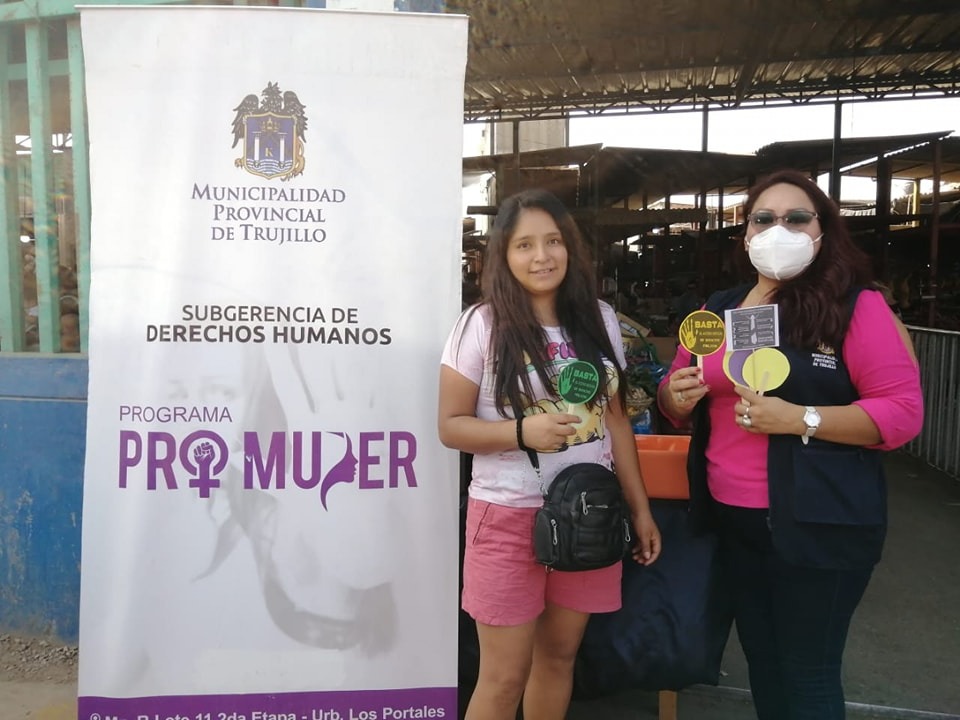 Municipalidad de Trujillo promueve campaña contra el acoso sexual