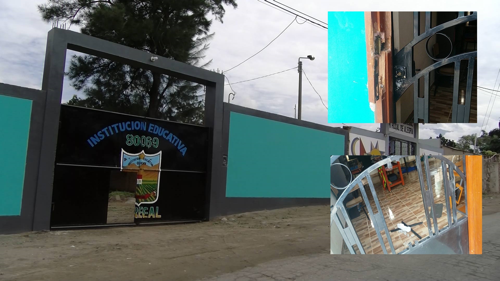 Se llevan equipos valorizados en 18 000 soles de colegio en Simbal