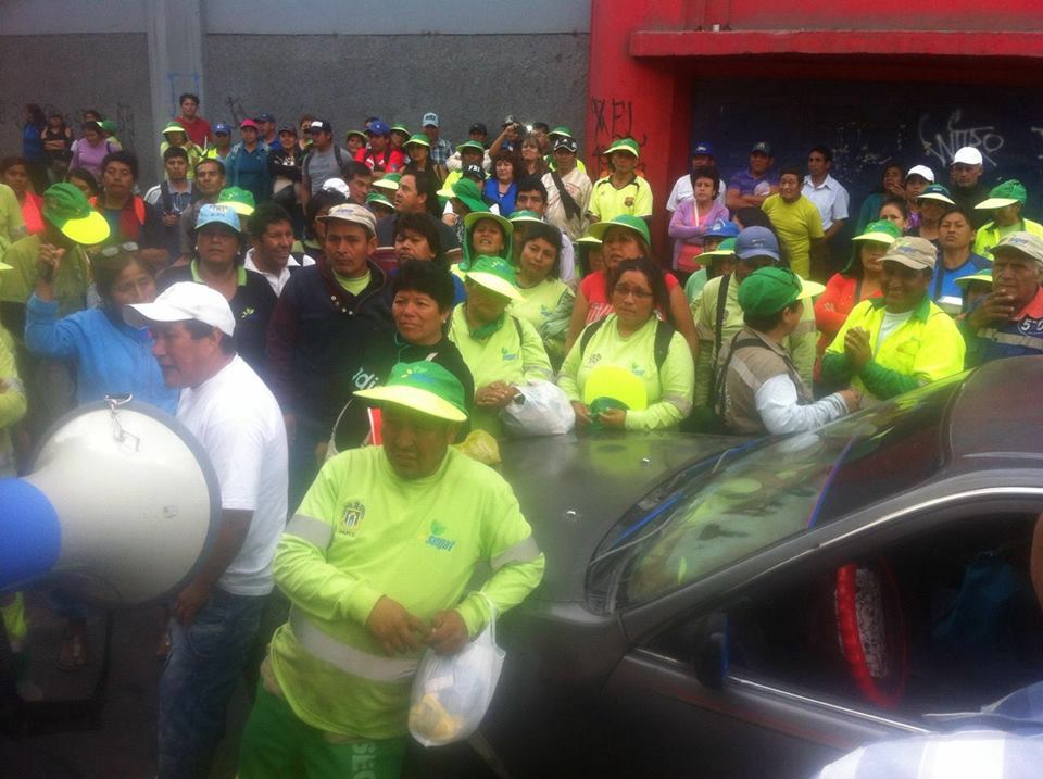 Convocan a plantón en contra de tercerización del Segat