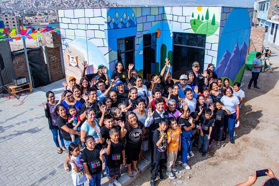 Inauguran Casa Cultural en el Cerro Pesqueda que beneficiará a 1 200 niños y adolescentes