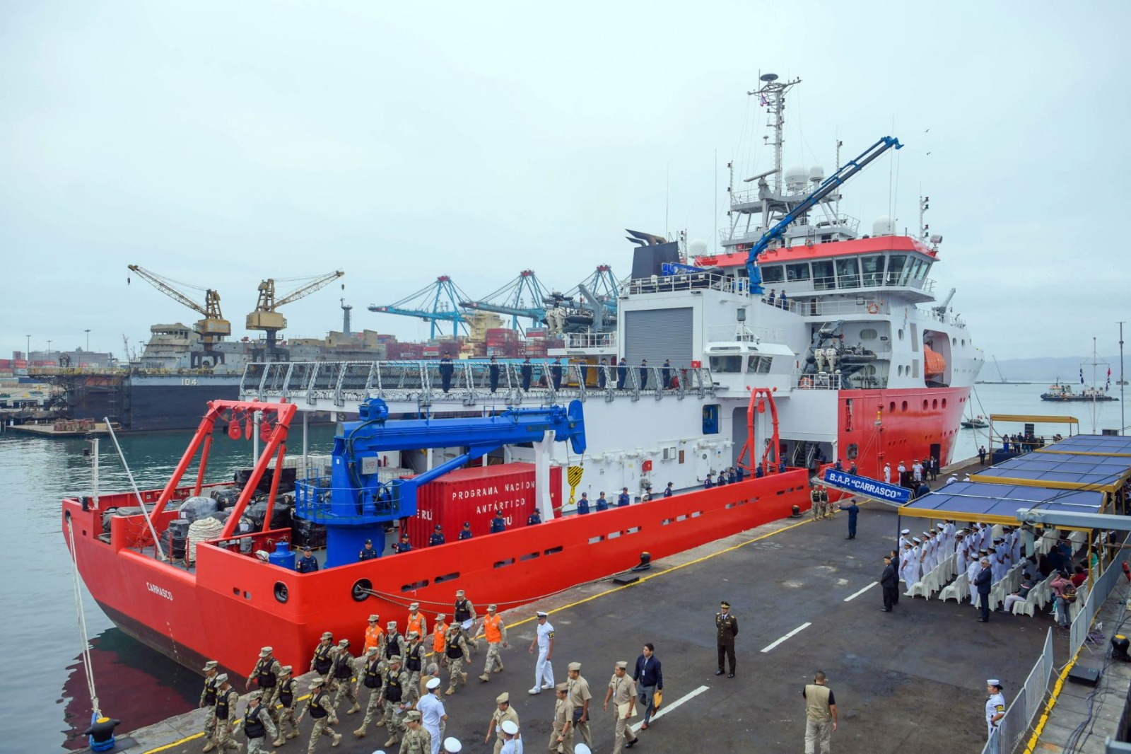 Canciller destaca cooperación internacional en campaña científica del Perú a la Antártida