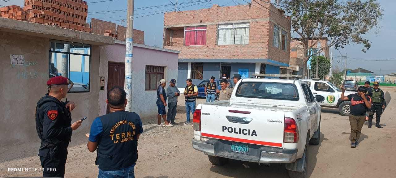 Fiscalia realizo operativo contra banda criminal los rapiñas del norte