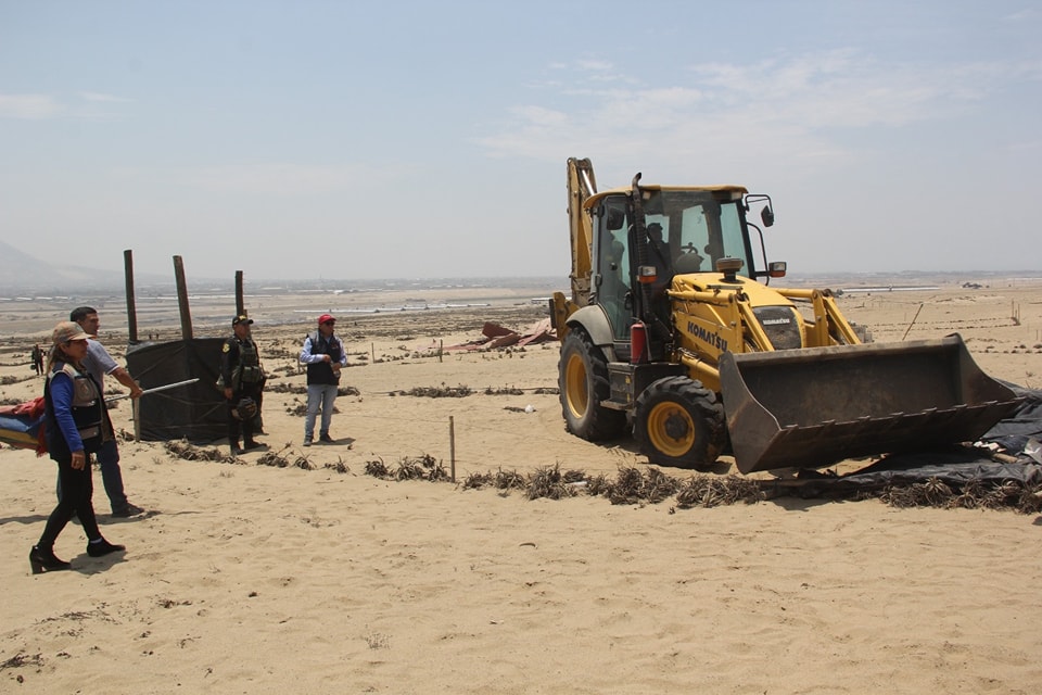  Recuperan 67 hectáreas de Chavimochic invadidos en Huanchaco
