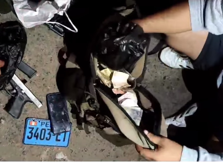 Policía capturó a delincuentes con 48 mil que asaltaron a empresario