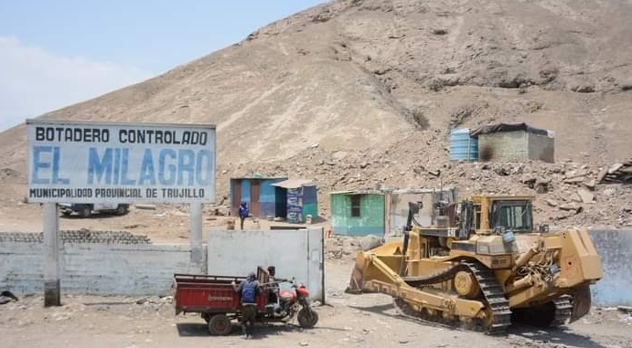 Municipalidad de Trujillo dispone el cierre temporal del botadero El Milagro