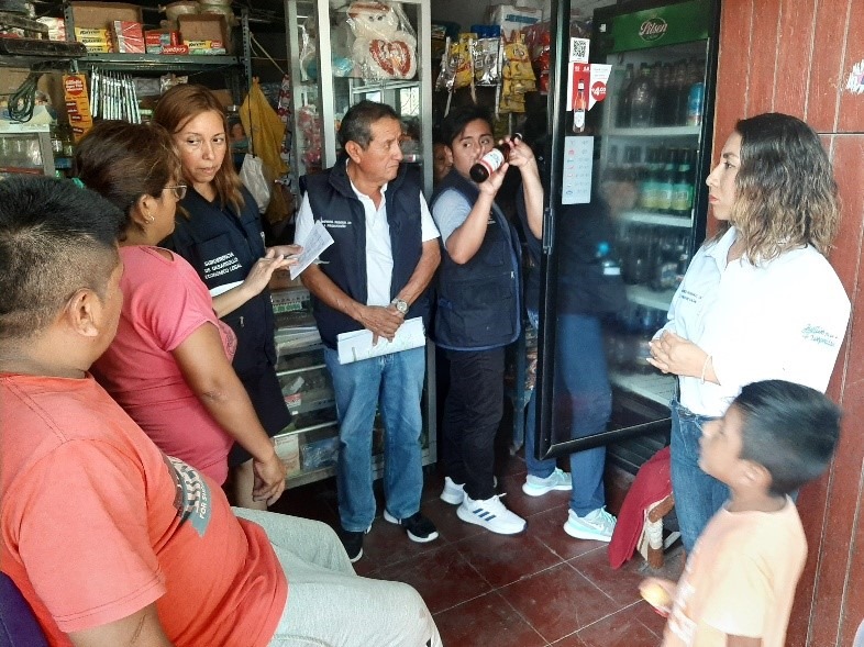 Continúan operativos para erradicar venta de bebidas alcohólicas “bamba” en Florencia de Mora