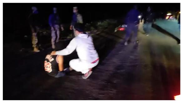 Santiago de Cao: accidente de tránsito deja como saldo a dos personas heridas