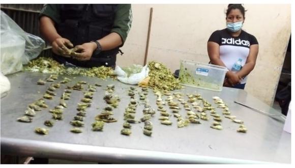 Huanchaco: Detienen a 4 personas por intentar  pasar droga camuflada en tapers a penal El Milagro