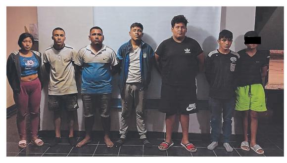 Chepén: Policía detiene a siete asaltantes de mototaxis 