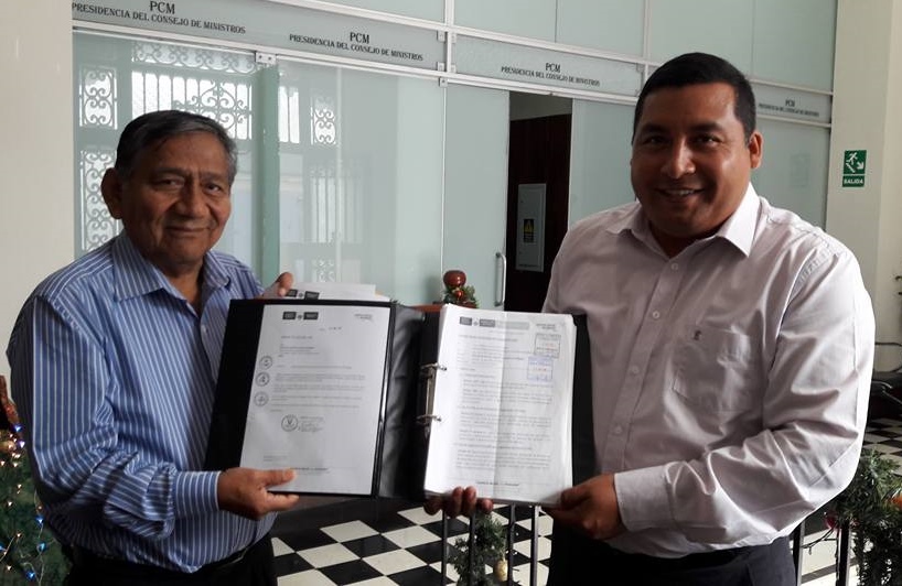 Presentan expediente para convertir a centro poblado El Milagro en distrito